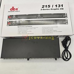 DBX 215 Graphic Equalizer Professional Products Tested Rack Mount 15 Band NEW