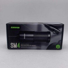 New Shure SM4 20Hz – 20kHz Condenser Home Recording Microphone SM4-K