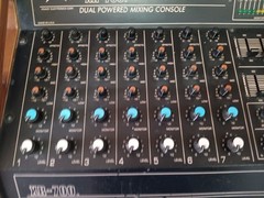 Vintage PEAVEY XR 700 SEVEN CHANNEL DUAL POWERED MIXING CONSOLE