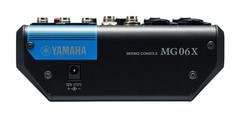 YAMAHA MG06X 6-Channel Mixer Console SPX Effects D-PRE Mic Preamp 2 Mic 6 Line