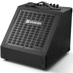 Wireless Electronic Drum Monitor, Keyboard Speaker Includes Power Cable, Black