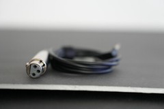 XLR Female to Male pin Approx. 5Feet (USED SHIPS FROM US)