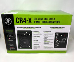 Mackie CR4-X Creative Reference 4″ Multimedia Studio Monitors-SEALED BOX!!