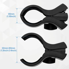 1pcs Large Microphone Clip, Adjustable Mic Holder for Microphones with Outer …