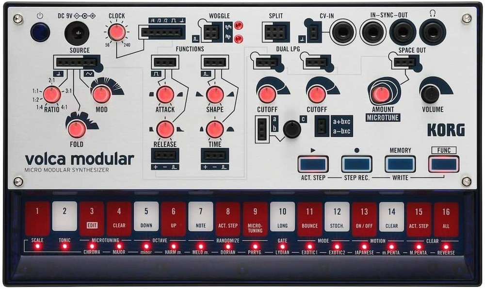 KORG Micro modular synthesizer volca modular volca Equipped with CV IN terminal
