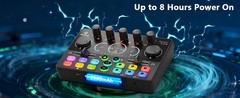 Podcast Equipment Bundle for 2, Audio Interface with 8GB Memory Card and XLR Co