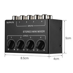 Passive Live Studio Console Recording for KTV Home Stage Stereo Music Sound Card