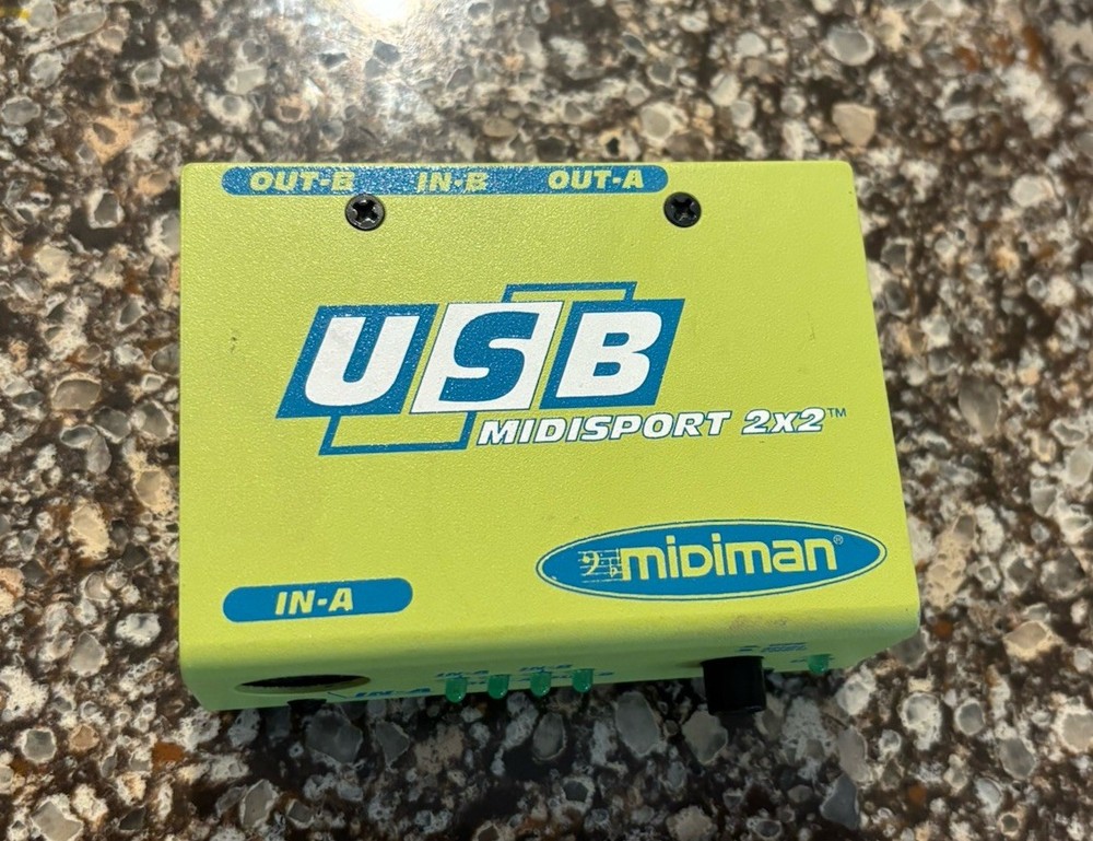 M-Audio Midiman USB MIDISPORT 2×2 Interface Only Working