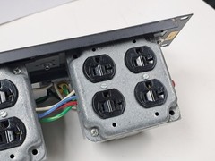 L21-30P L21-30R 3 Phase 2U 4U 20A Duplex Edison PDU Rac Pac Power Power Distro