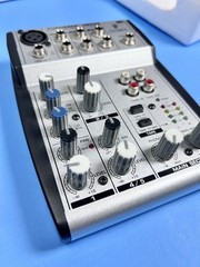 Behringer Eurorack UB502 5-Input 2-Bus Audio Mixer Boxed Manual Complete Mint