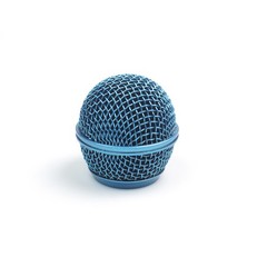 Replacement Mesh Microphone Grille For Shure SM58 565SD LC SV100,Blue