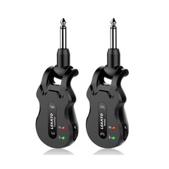 LEKATO Wireless Guitar System 5.8 Wireless Guitar Transmitter Receiver Rechar…