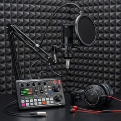 NEW BM800+V8S Sound Card Set Audio Condenser Mic Studio Singing Microphone US