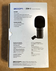 Zoom ZDM-1 200M Dynamic Vocal Microphone Podcasting Broadcast Record Unused NEW