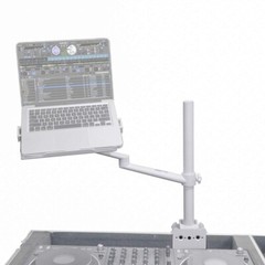ProX X-FLEXARMWH White Adjustable Arm Mount Stand for 12-17″ Laptop idjnow
