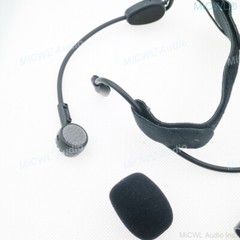 Dynamic ME3 Headset Microphone XLR 3Pin Phantom Power Head wear Mic for Mixer