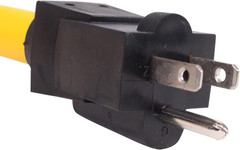 15A Male 110V House Plug to 30A Twist Lock Female Dogbone Adapter RV Electrical