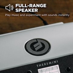 Theremini – Theremin with Pitch Correction, CV Out, Built-In Tuner and Speaker,