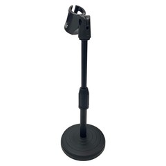 Desktop Lifting Microphone Stand Adjustable Height Non-slip Mic Clip Detachable