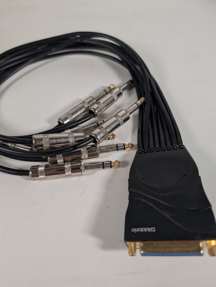 D’Addario Planet Waves PW-TRSB-01 DB25 to 8 TRS Breakout Cable