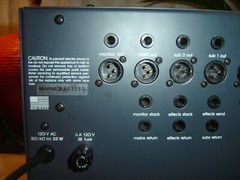 Biamp 83RX 8×2.1, 8 Channel Mixer, Spring Reverb, 3 Band Equalizer, Vintage Rack