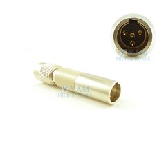 HIXMAN CA603 Convert for SHURE Headset Lavalier Mic to fits for Audio Techncia