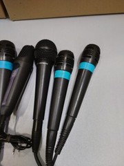 Lot of 10 Used Dynamic Wired Microphones – Various Brands & Models
