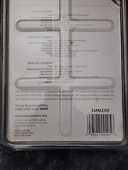 Singing Machine SMM-205 Unidirectional Dynamic Karaoke Microphone with 10 Ft. Co