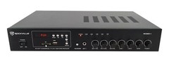 Rockville 60w 70v Commercial Amplifier w/Bluetooth+Black Wall Volume Control+Mic