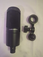 Audio-Technica AT2020 P48 Cardioid Condenser Studio XLR Microphone As-Is