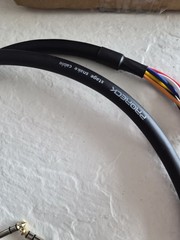PRORECK 6ft Snake Cable, 8-Channel Shielded Audio Cable 1/4“ TRS, with…