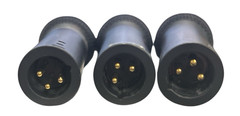 Behringer XM8500 Ultravoice Dynamic Microphones Lot of 3 XLR Cardioid TESTED