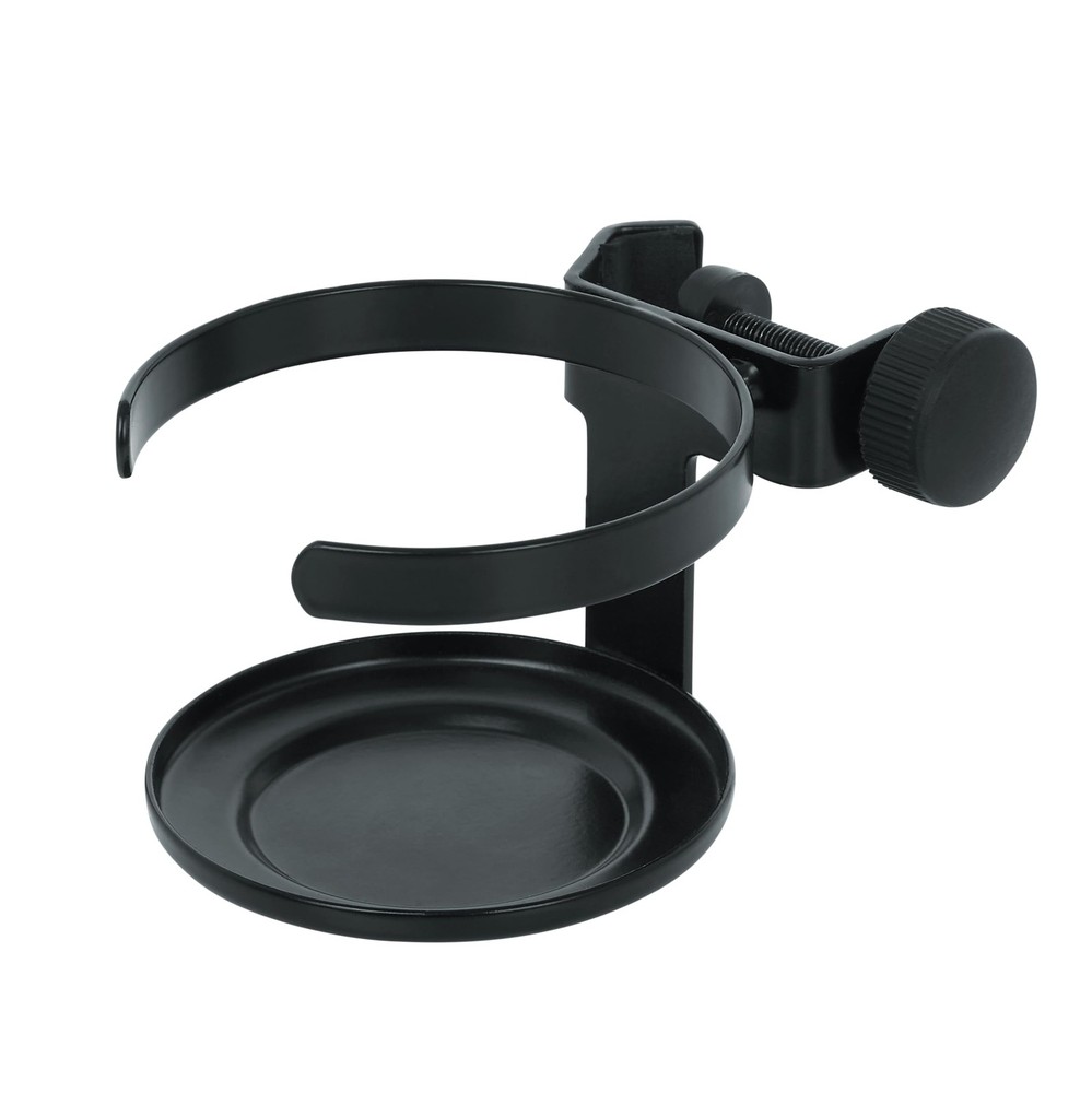 Microphone Stand Clamp Drink Holder for Single Beverage or Cup