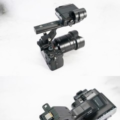 1PK XLR-H1 XLR Top Handle Microphone Holder for SONY ILME FX3 ILME FX30