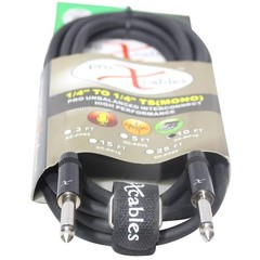 ProX 10FT (3M) Guitar/Instrument 1/4″ to Same Straight Audio Cable Cord