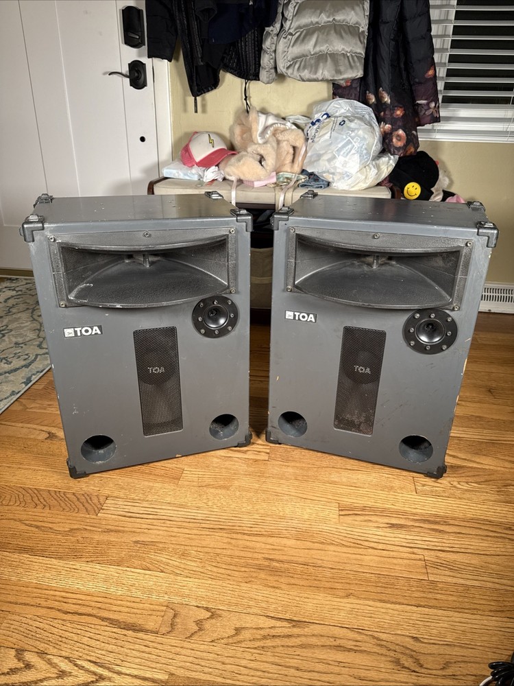 TOA 30-SD High-End 360W Loudspeakers – Made In Japan – Very Rare!