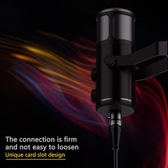 XLR Cables 25Ft 6 Pack, Professional XLR Microphone Cable Male to Female, Gold-P
