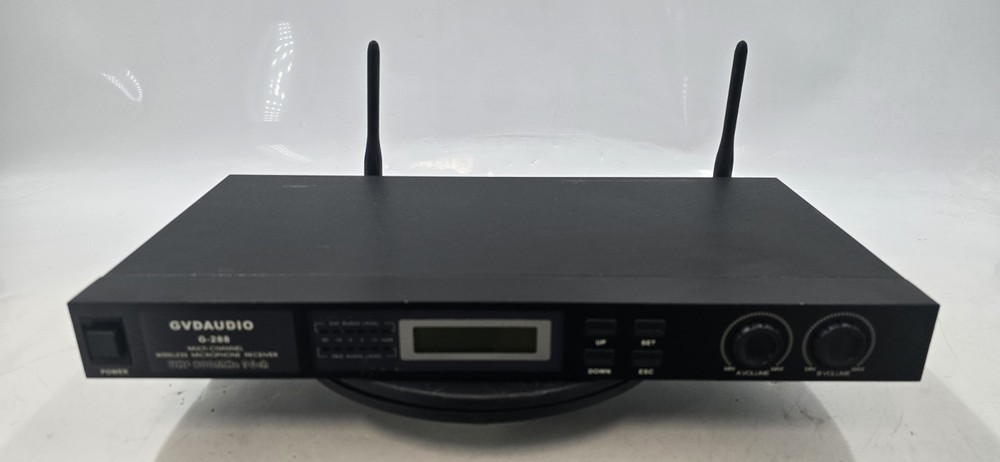 GVDAudio G-288 UHF 800 MHz Wireless Microphone Receiver – TESTED – EB-19386