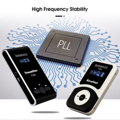 RetekessT130 Wireless Microphone Tour Guide System Transmitter 10Receiver Church