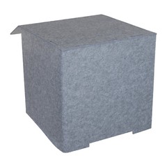 Desktop Soundproof Booth 24″ Vocal Recording Shield W/ Foam Panel For Mic Studio