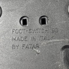 PS-100 Keyboard Foot-Switch Sustain Pedal 93 Made in Italy by Fatar