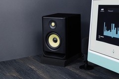 Sound Addicted – Studio Monitor Isolation Pads for 5 5“ Speakers, Black