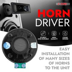 High-Power 200W Compression Horn Speaker with Aluminum Diaphragm