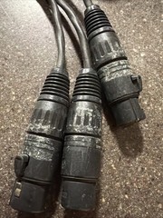 ELCO 56-Pin to 6 Neutrik XLR-F Breakout Snake – Pro Audio Multipin Cable
