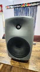 Genelec 8050A Pair 8″ Powered Active Studio Monitors Dark Grey Bi-amped