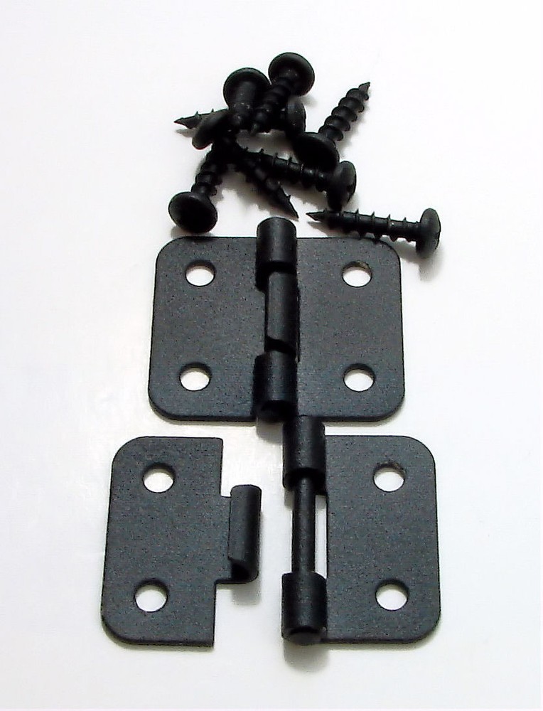 2 Pack Penn Elcom P0644K Take Apart/Lift Off Hinge Black Finish W/Mtg. Screws