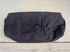 Studio Slips Amp Head Clamshell Padded Gig Bag Black Nylon Canvas