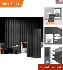 3D Fluted Wood Acoustic Panels – Noise Reduction for Walls & Ceilings