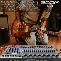Zoom LiveTrak L-20 Digital Mixer and Multitrack Recorder