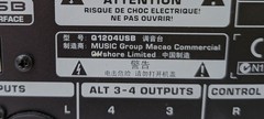 Behringer Xenyx Q1204USB 8-CH 12-Input 2/2 Bus Analog Mixer